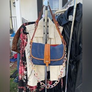 Dooney & Bourke Epi Leather Shoulder Bag